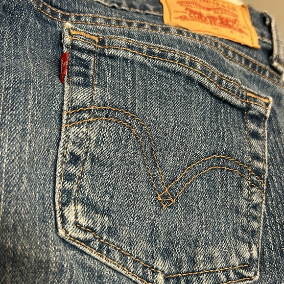 JEANS LEVI'S 313 Nouveau Bootcut Women's 6 Distressed vintage Hard to Find - Picture 10 of 12